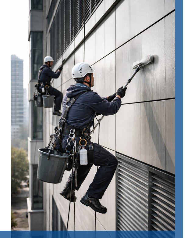 Мойка вентилируемого фасада в Белорецке от 253 р. | ВЫСОТНИК-Блр