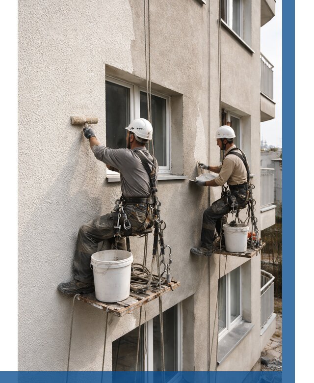 Нанесение короеда на фасад в Белорецке от 456 р. | ВЫСОТНИК-Блр