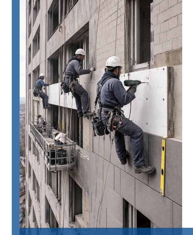 Монтаж фасадных термопанелей высокого качества в Белорецке