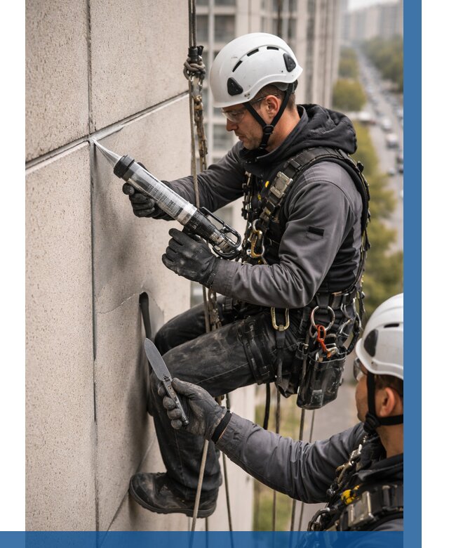 Первичная герметизация швов в Белорецке от 608 р. | ВЫСОТНИК-Блр