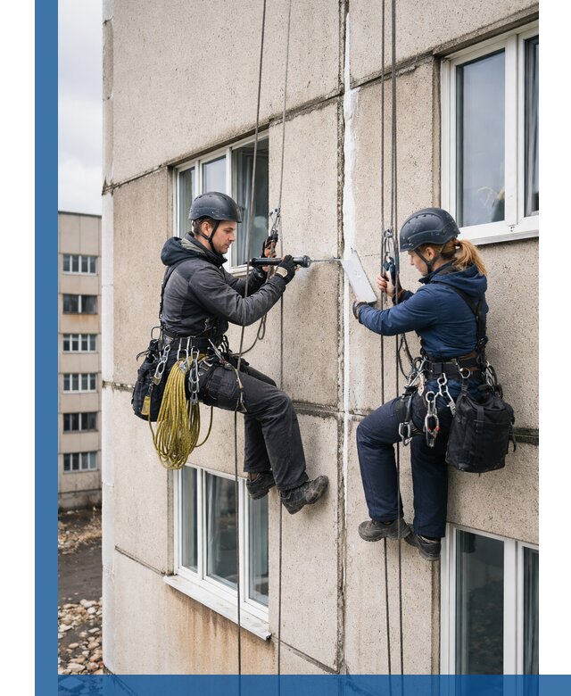 Герметизация межпанельных швов тёплым швом в Белорецке