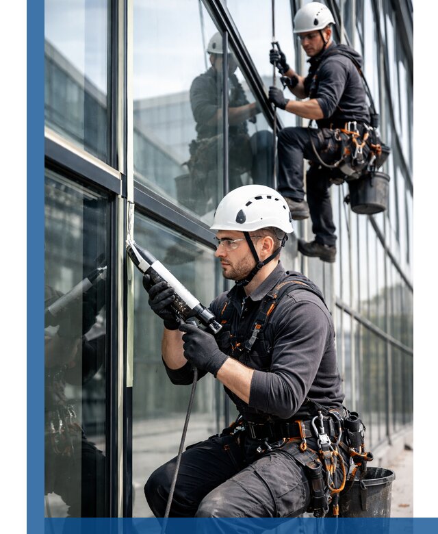 Герметизация витражных швов в Белорецке для зданий и фасадов