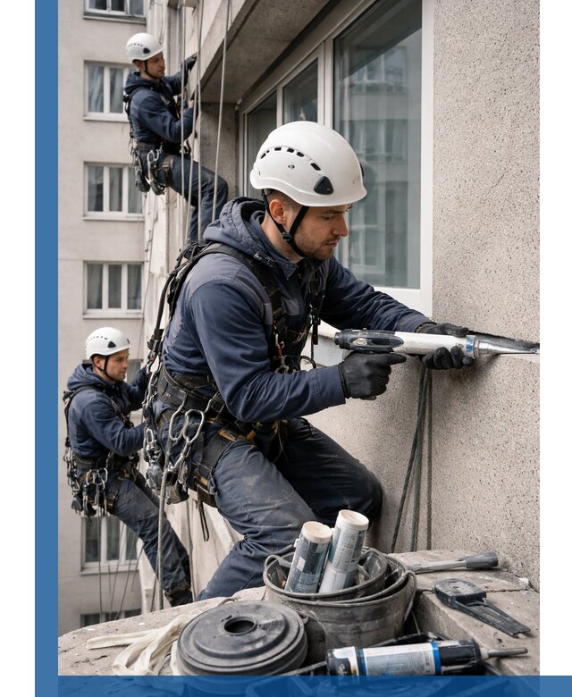 Герметизация швов лоджии в Белорецке профессионально и надежно