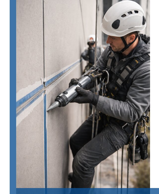 Герметизация стыков фасадных панелей в Белорецке качественно и быстро