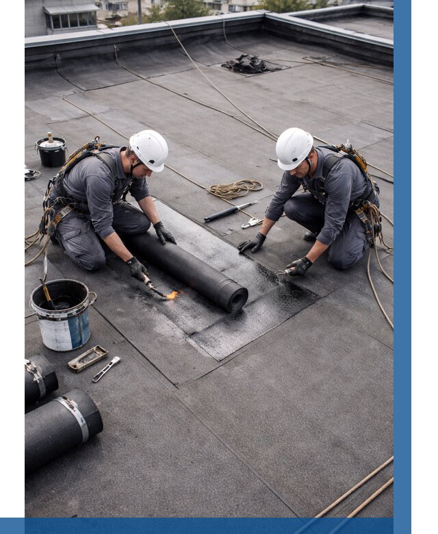 Ремонт мягкой кровли под ключ в Белорецке от 710 р. | ВЫСОТНИК-Блр