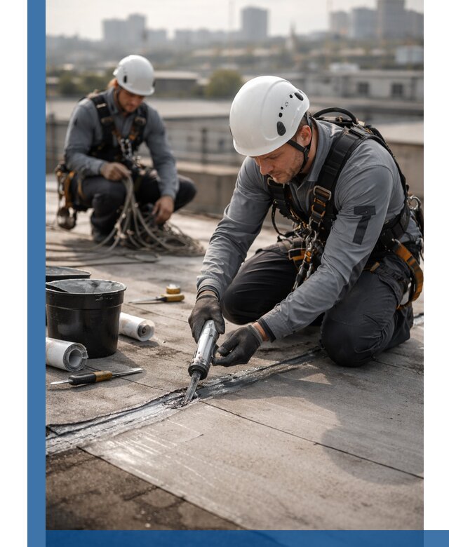 Аварийное и капитальное устранение протечек кровли в Белорецке