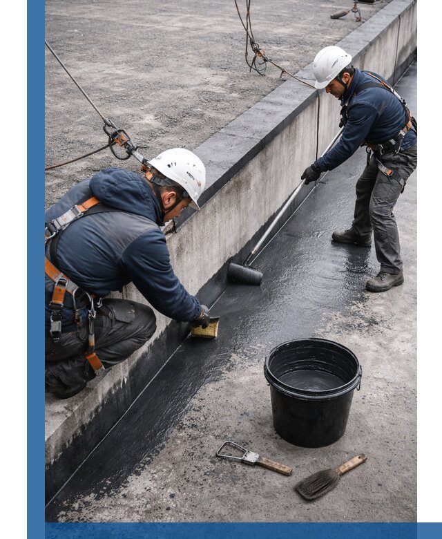 Гидроизоляция кровли жидкой резиной профессионально в Белорецке