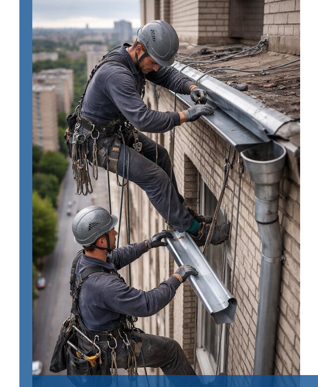 Ремонт водосточных желобов в Белорецке, быстро и качественно