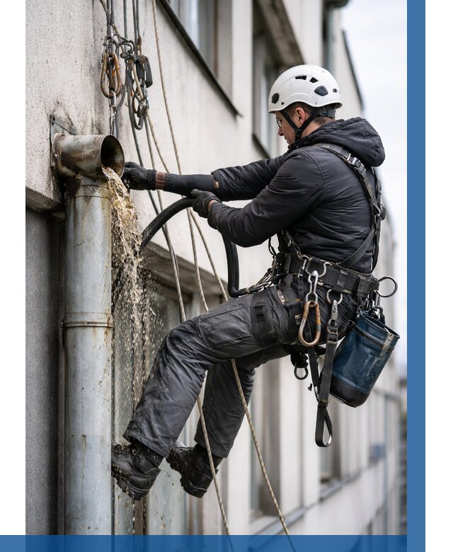 Прочистка водосточных труб в Белорецке от 3548 р. | ВЫСОТНИК-Блр