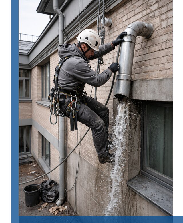 Профессиональная прочистка водосточных труб в Белорецке с гарантией