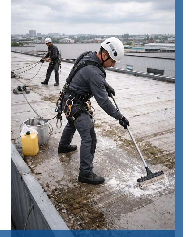 Очистка крыши по графику в Белорецке от 7603 р. | ВЫСОТНИК-Блр