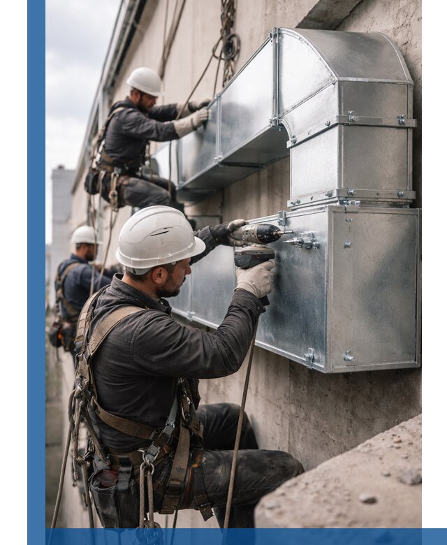 Профессиональный монтаж вентиляционных коробов в Белорецке под ключ