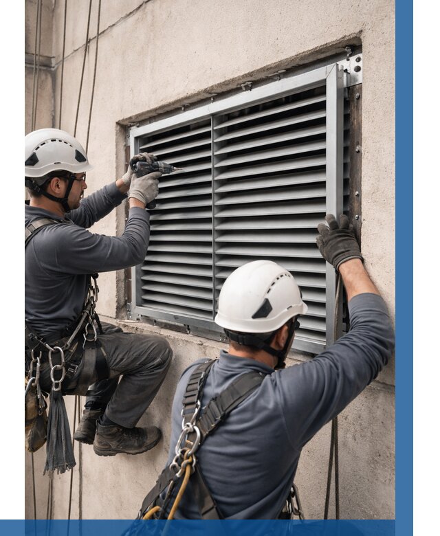 Монтаж вентиляционных решеток в Белорецке от 4562 р. | ВЫСОТНИК-Блр