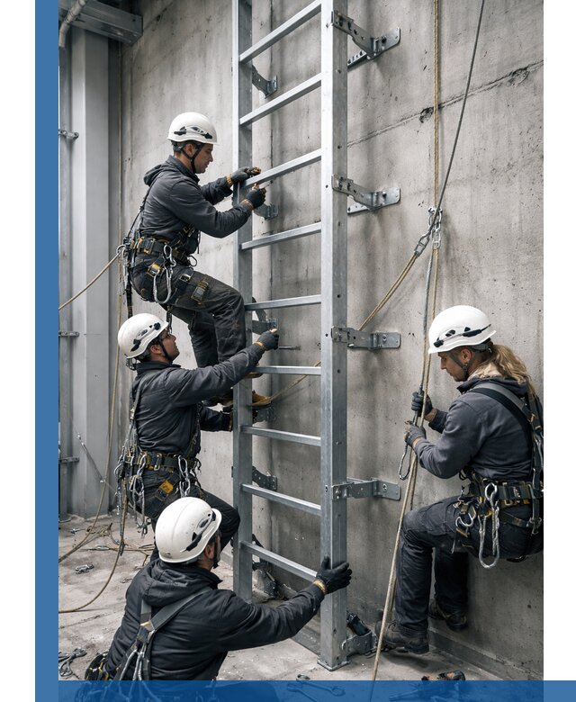 Монтаж металлических лестниц в Белорецке под ключ со гарантией
