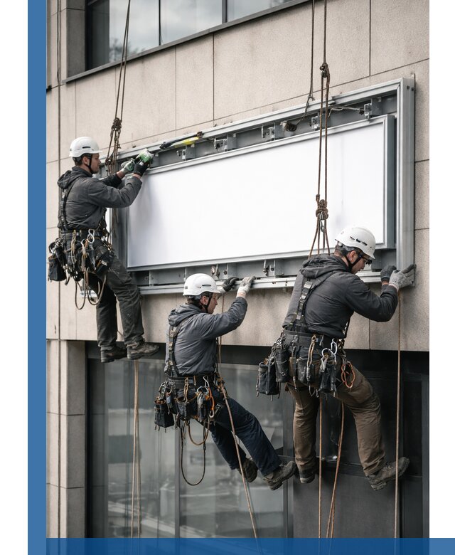 Профессиональный монтаж светового короба под ключ в Белорецке