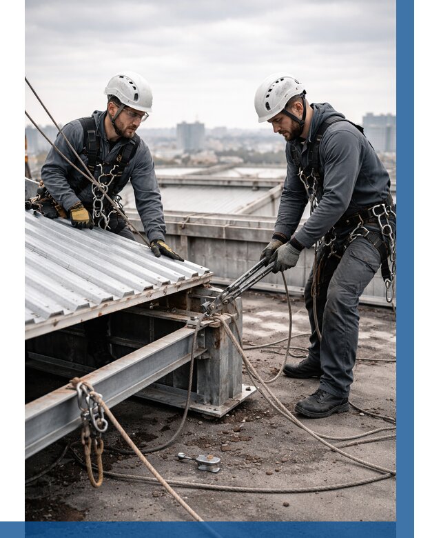 Демонтаж крышной установки в Белорецке от 86165 р. | ВЫСОТНИК-Блр