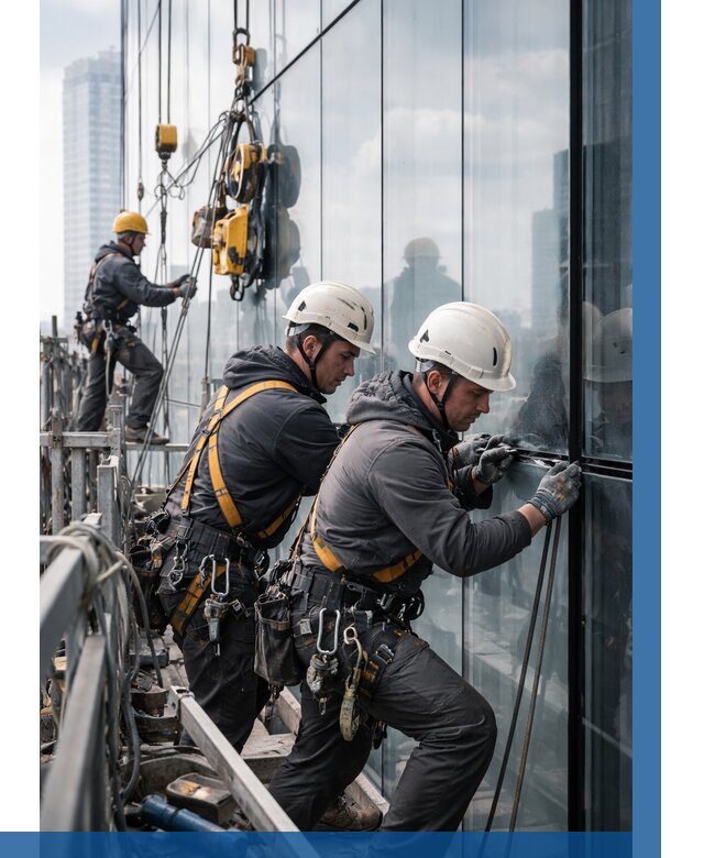 Структурное остекление фасадов в Белорецке от 9630 р. | ВЫСОТНИК-Блр