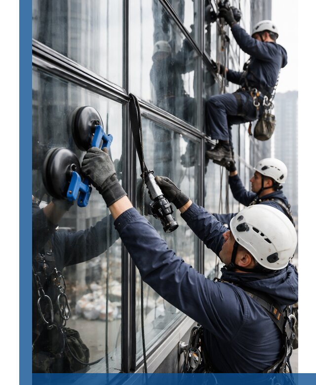 Радиусное остекление фасадов под ключ в Белорецке с гарантиями