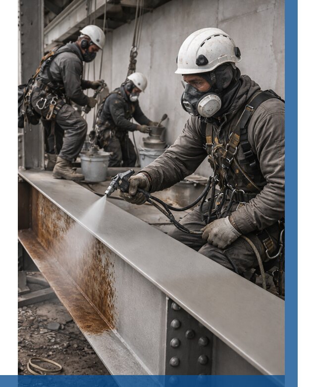 Антикоррозионная покраска металла в Белорецке от 710 р. | ВЫСОТНИК-Блр