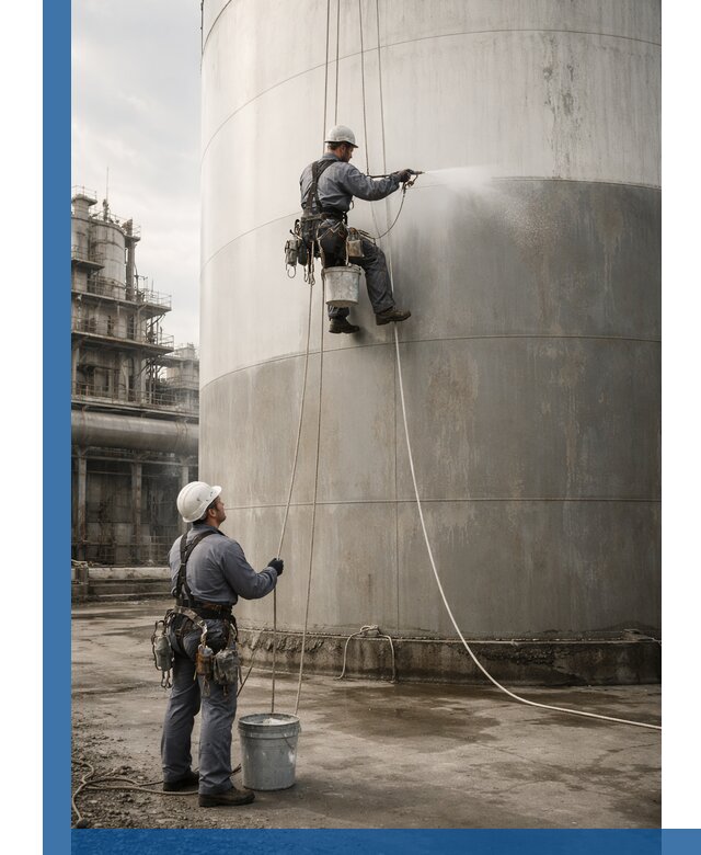 Покраска стальных резервуаров и емкостей в Белорецке профессионально