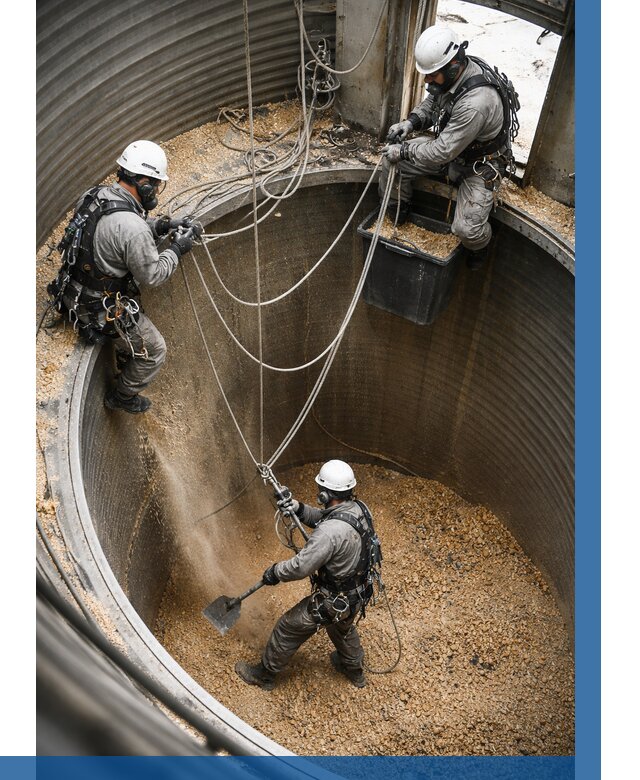 Чистка зерновых бункеров в Белорецке от 12164 р. | ВЫСОТНИК-Блр