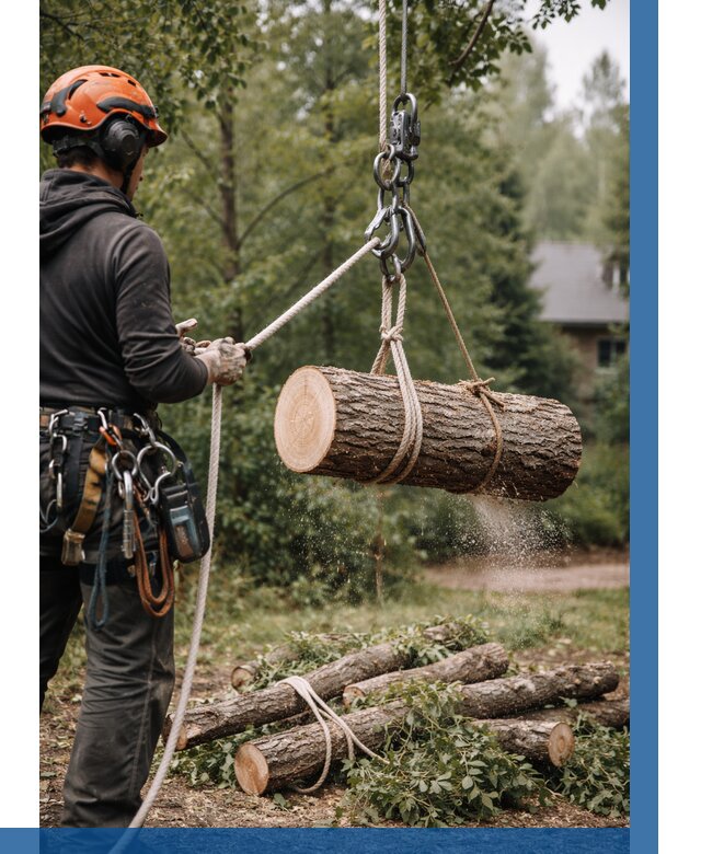 Валка деревьев частями в Белорецке от 7603 р. | ВЫСОТНИК-Блр