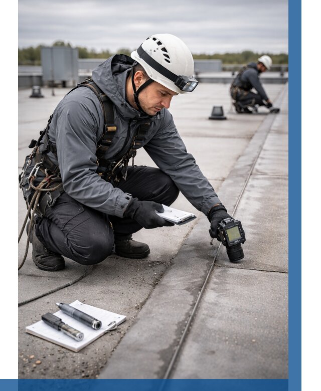 Обследование кровли на протечки в Белорецке от 4562 р. | ВЫСОТНИК-Блр