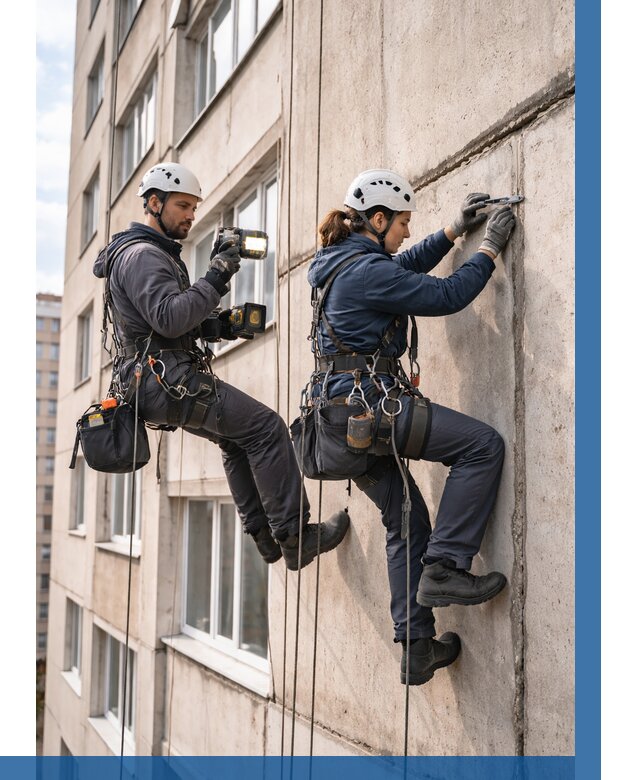 Обследование межпанельных швов в Белорецке от 1825 р. | ВЫСОТНИК-Блр