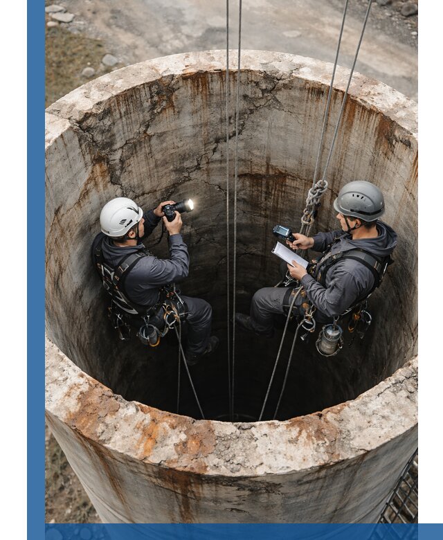 Обследование дымовой трубы: диагностика и оценка состояния в Белорецке
